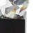 Wakenda Glass Cut Stone Inspired Abstract Decorative Clear Sculpture with Black Base-213402808