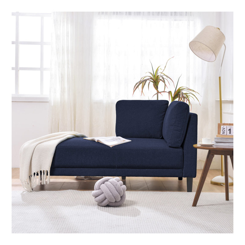 Méridienne d'angle 65 po Mid-Century Modern