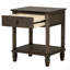 Table de chevet brun antique-1255858625