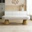 Banc rembourré Boucle pour salle à manger, banc d'entrée de chambre à coucher-627638529-605907187