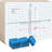 Scribbledo 5 Pack Dry Erase Xy Axis Coordinate Plane Graph Lap Boards 9” X 12” For Student Teachers And Classroom Use, Math White Board - Double Sided White Boards With 5 Erasers Included