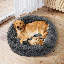 Lit pour chien Donut, lit douillet, douillet, chaud, moelleux, rond et moelleux pour animal de compagnie, lavable à la machine-379643120-379643124