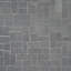 Nature Antique Lava Black Pebble Mosaic Tile-1915853605
