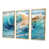 Cadre flottant doré