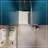 1 3/8" Adjustment,Universal Pivot Shower Door, Open Outside, With 1/4" Tempered Glass Finish-109553897