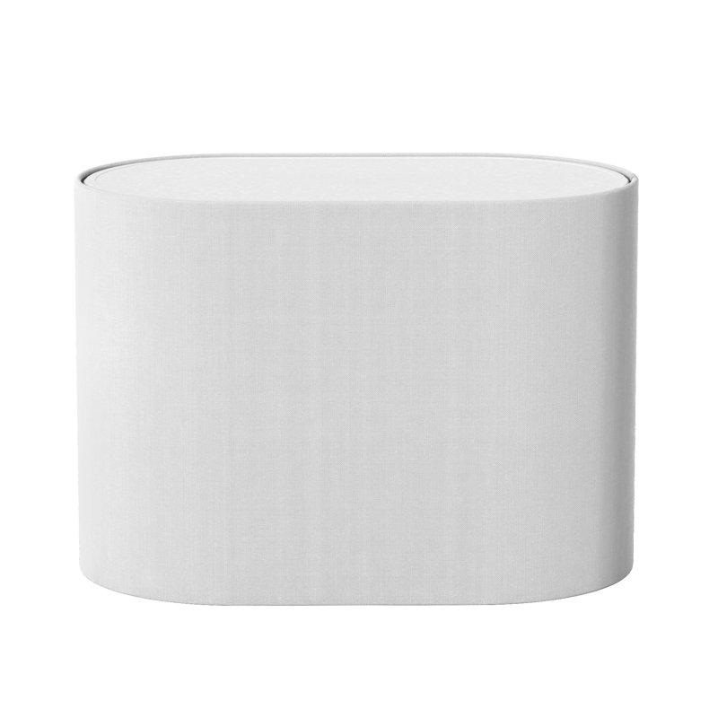 Venn Standard Lamp, Bronze, White