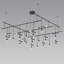 Suspenders 58" 19-Light 3000K Dimmable Integrated LED Chandelier