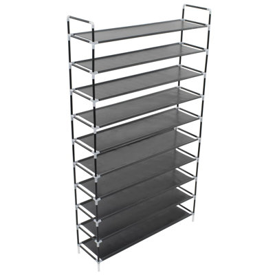 40 Pair Flip Down Shoe Storage