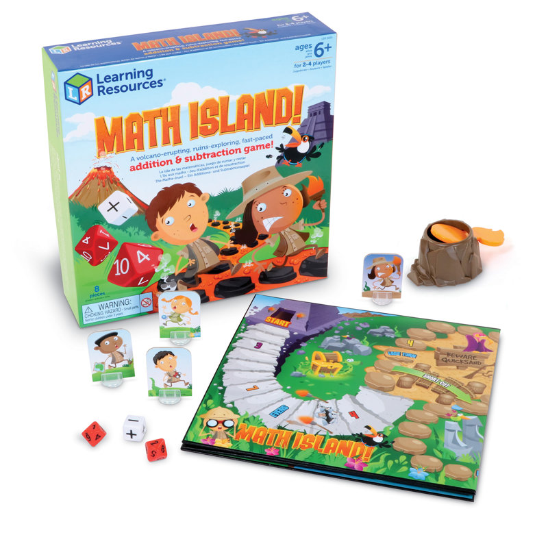 Jeu d'addition et de soustraction Math Island
