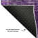 Premium Machine Washable Cerrito AMF557 Eggplant Rug