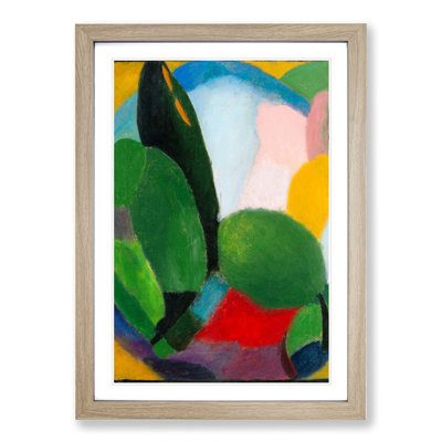 Landscape Variation Vol.2 by Alexej Von Jawlensky - Picture Frame Painting