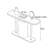 Modern Minimalist  Console Table-701640046-701640034