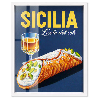 Sicilian Shadowbox Print Summer Art Prints by Art Remedy