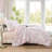 Laura Ashley Delphine Waffle Pink Comforter Set-109055608