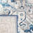 Aurich Light Gray/Blue Oriental Rug-1041676810