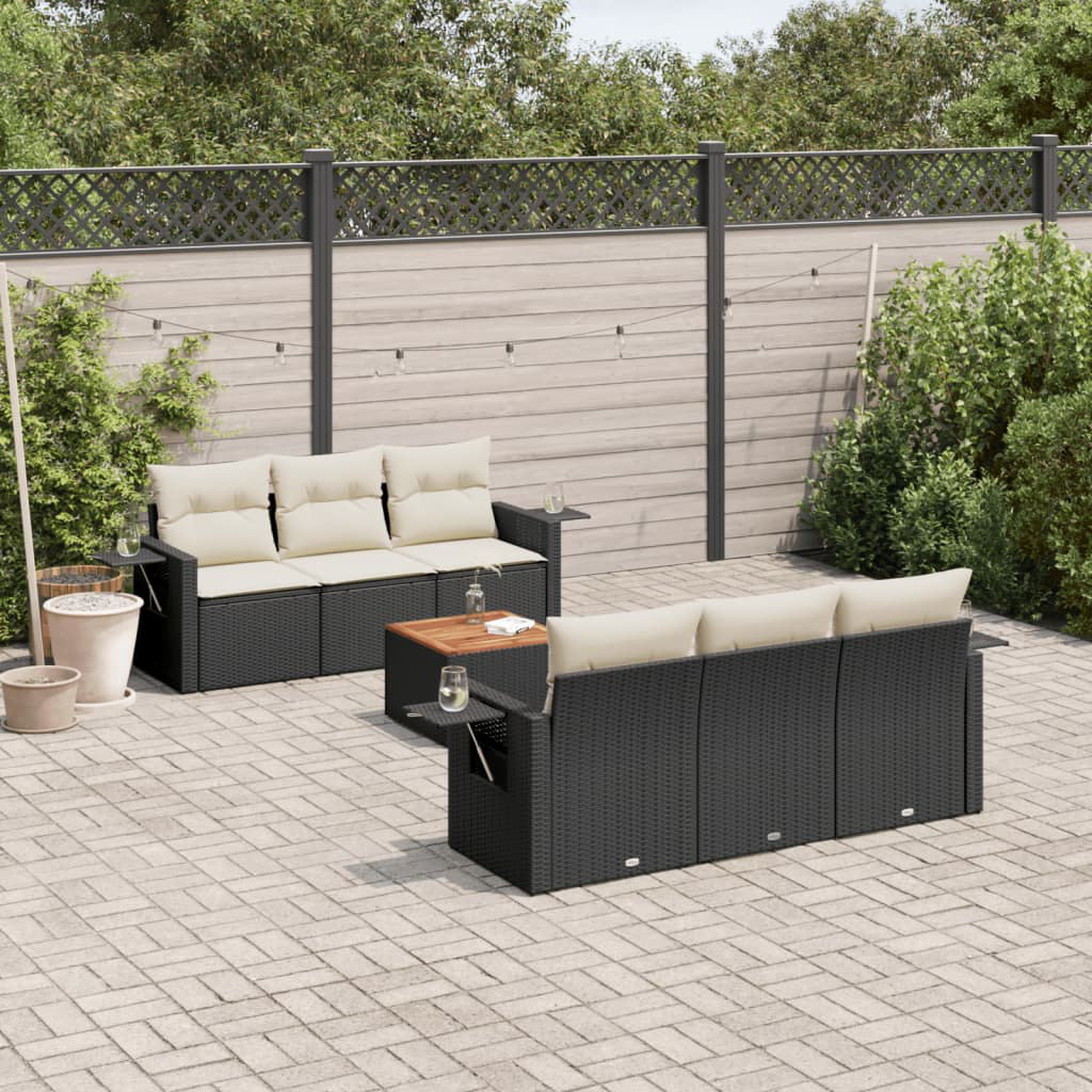 55 cm breites Outdoor-Sitzgruppen-Set mit Kissen