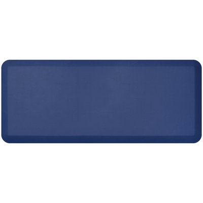 Abdulraheem Solid Color Water Resistant Anti-Fatigue Non-Skid Kitchen Mat
