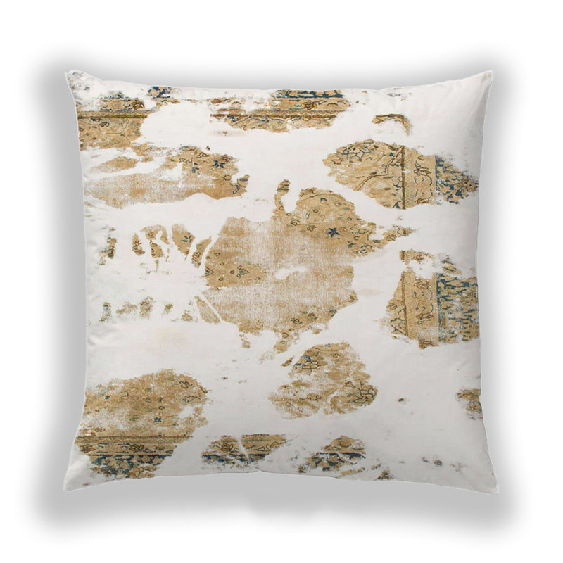 Coussin décoratif abstrait 1159, Microsuède
