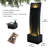 Nellysford Hand Crafted Weather Resistant Floor Fountain with Light