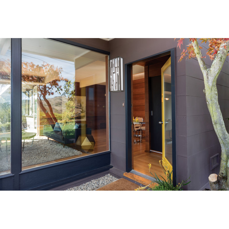 Abela Aluminum Wall Light, 17" H x 6.5" W