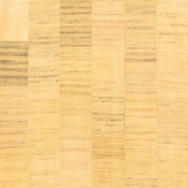 Washable Abstract Indoor Rug, Square 7'