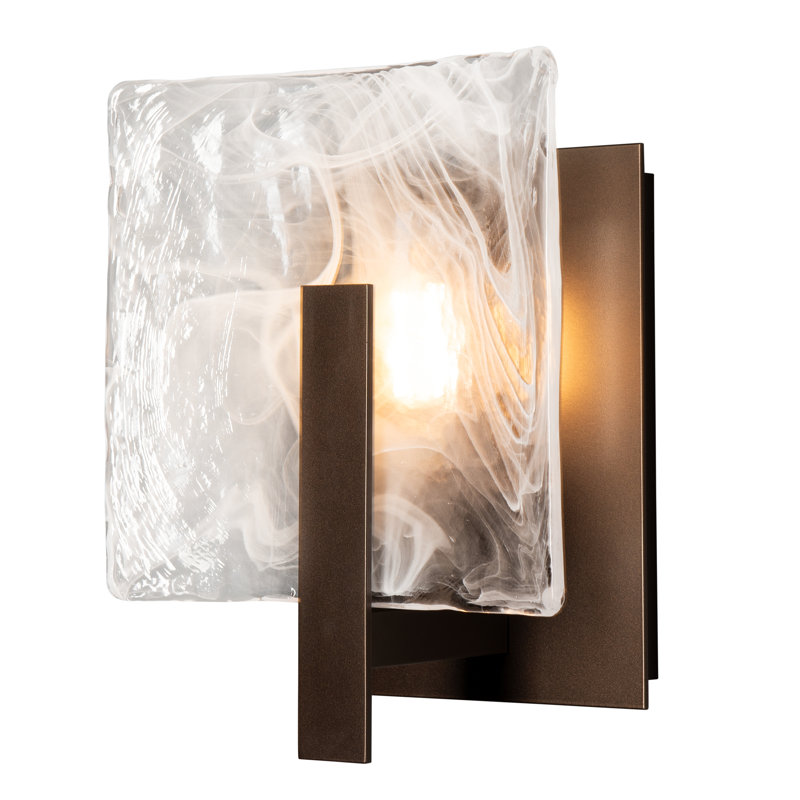 Arc Outdoor Wall Sconce, Coastal Bronze, 12.9" H x 10.1" W x 6.5" D
