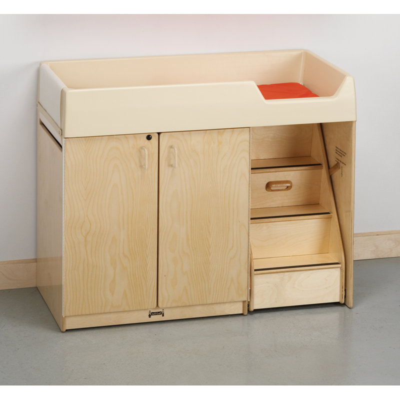 Table à langer avec escalier Jonti-Craft, Droite