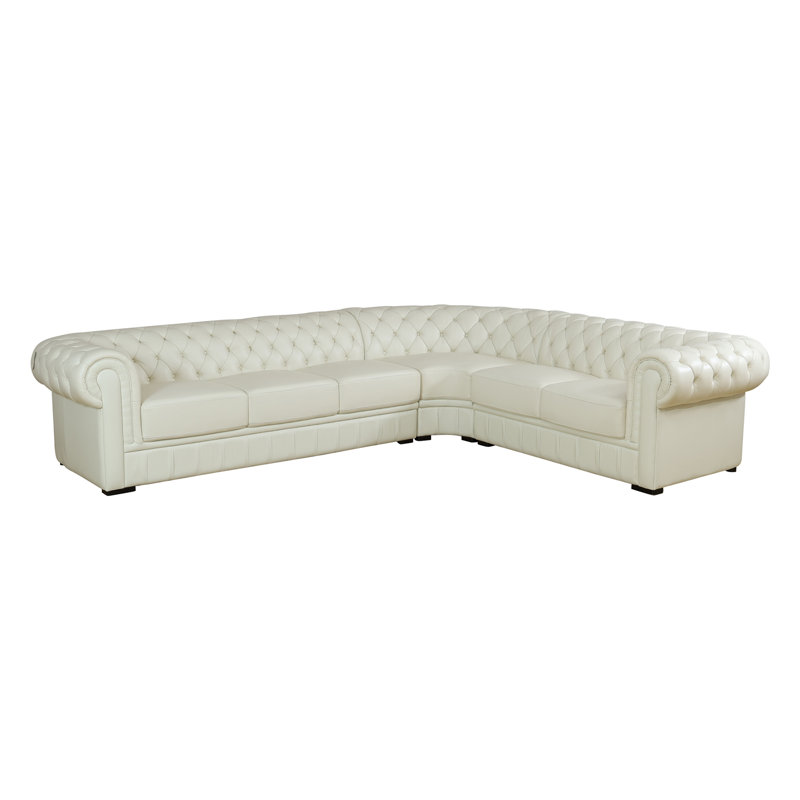 Karen 117,5, White Genuine Leather