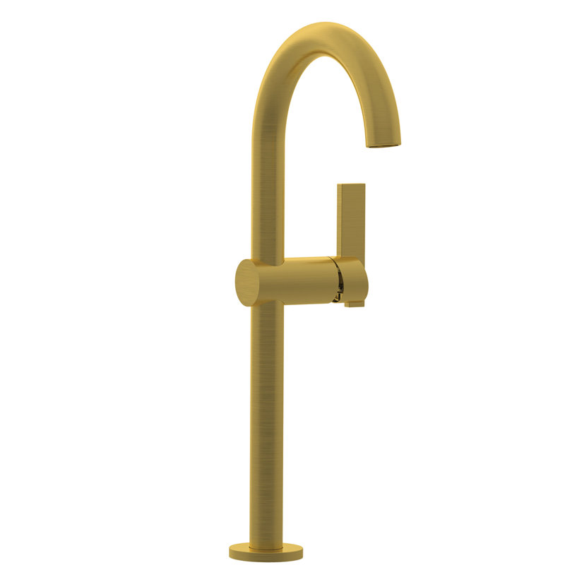 Priya Single Hole Vessel Faucet, Satin Bronze (PVD)