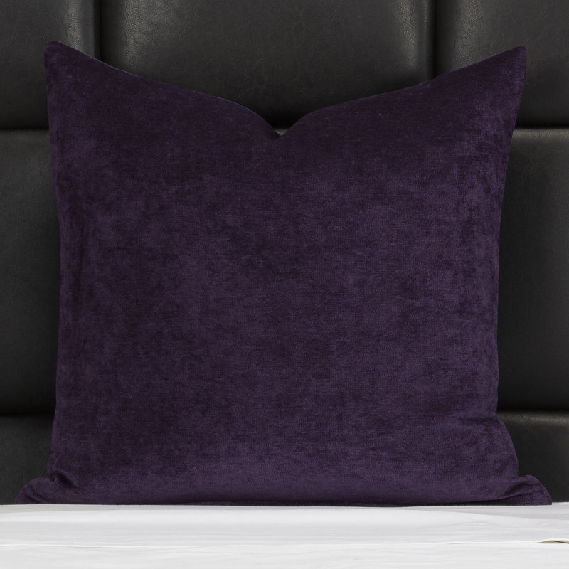 Wein Throw Pillow Cover & Insert, Coffee Bean, Rectangle 12"H x 21"W, Feather
