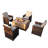 Wicker 4 - Person Patio Conversation Set with Cushions