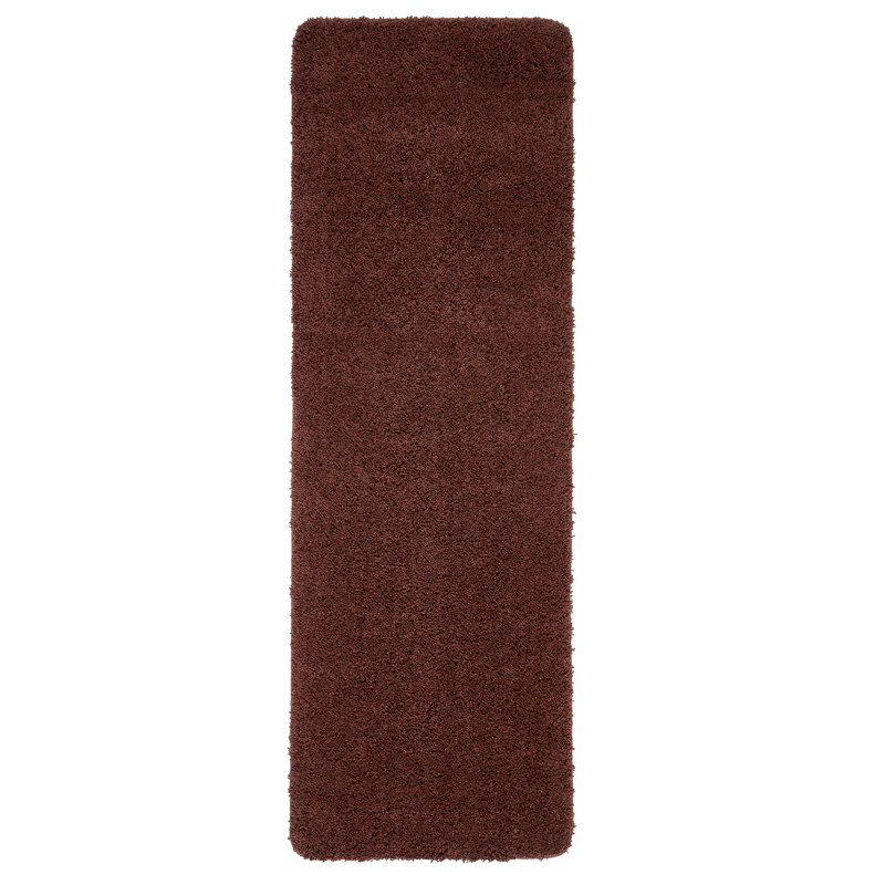 Runner Solid Colour Machine Tufted Area Rug, Runner 67 x 200cm