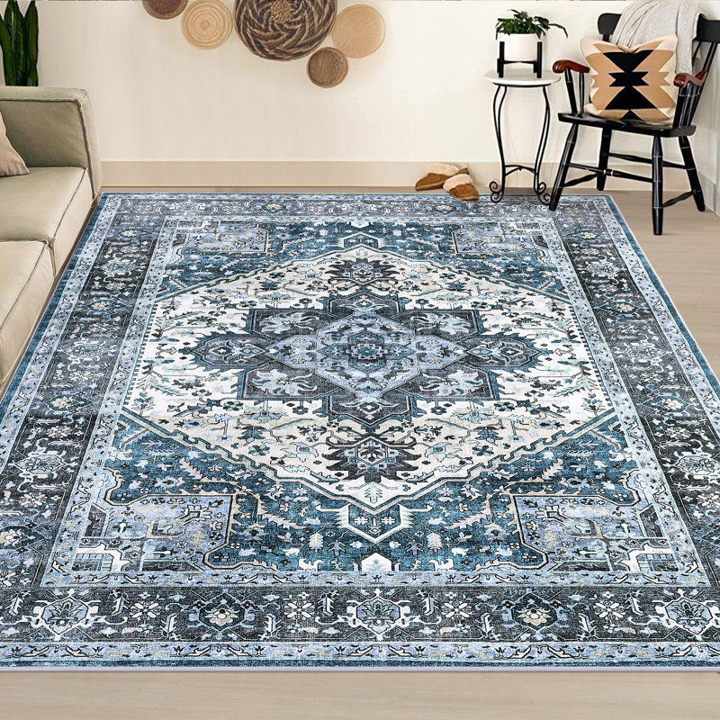 Tapis Daejanae avec envers antidérapant, Rectangle 9 pi x 12 pi