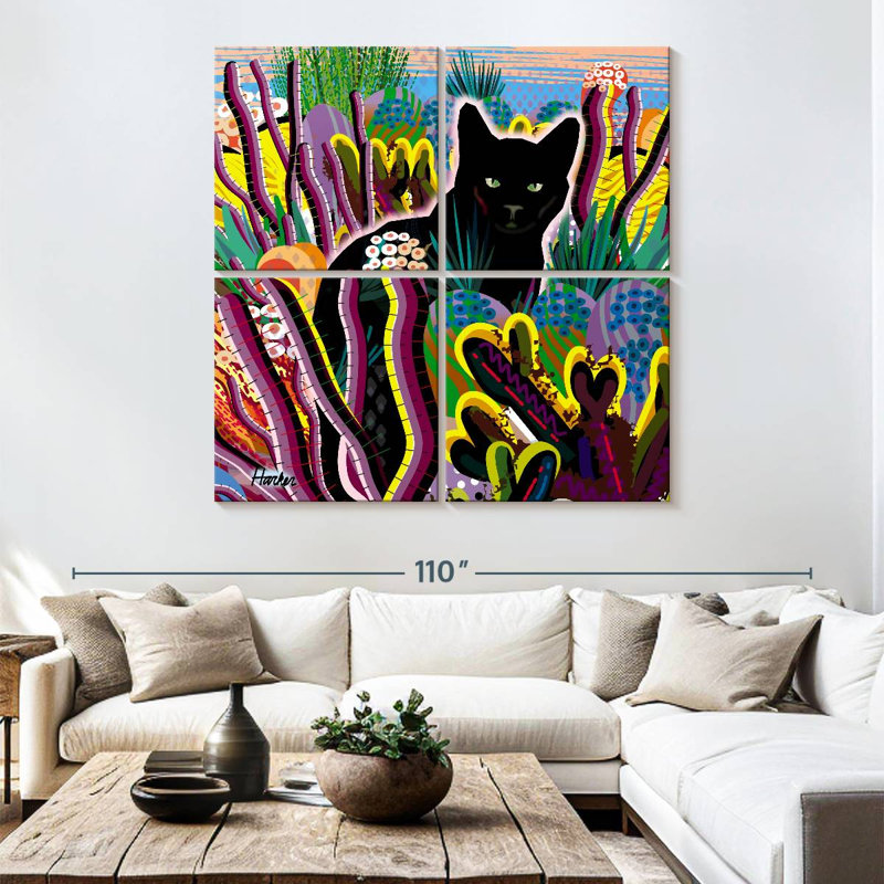 Brampt Coco Under The Sumac Tree, 74" H x 74" W