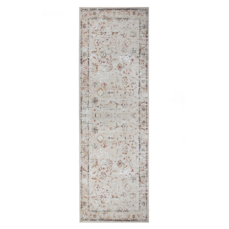 Tapis d'intérieur ou de couloir Abhishak, Tapis de couloir 2 pi 7 po x 12 pi