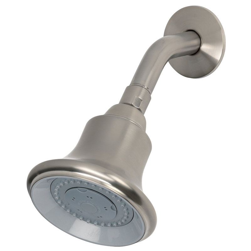 Tête de douche 65-90000, Nickel brossé