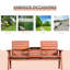 Banc de jardin en bois Winamac