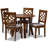 4 - Person Solid Wood Top Four Leg Dining Set-1574502704