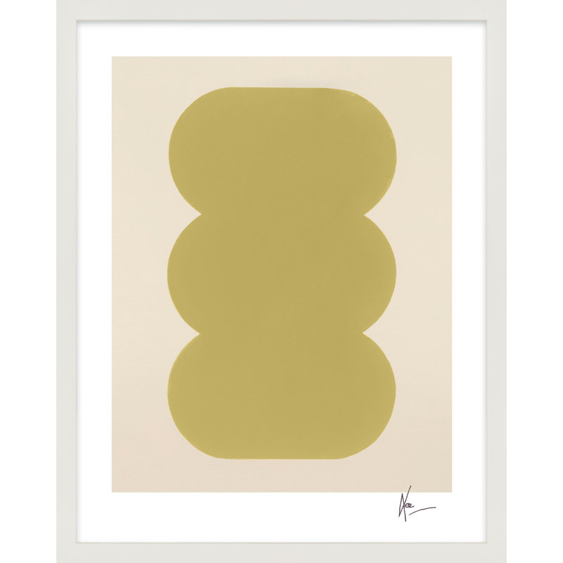 Keyhole 4 Painting by Lee Lessem, 20" H x 16" W, White