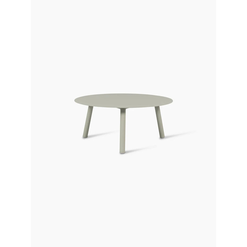 Lilo Outdoor Round Coffee Table, 14'' H x 24'' W x 24'' D, Black