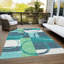 Tapis rectangulaire Aleh avec envers antidérapant-43605596