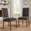 Chaise d'appoint rembourrée en lin Hildemar H 20,5 po-1001641252-1045410042