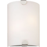 Esprit Steel Flush Mounted Sconce