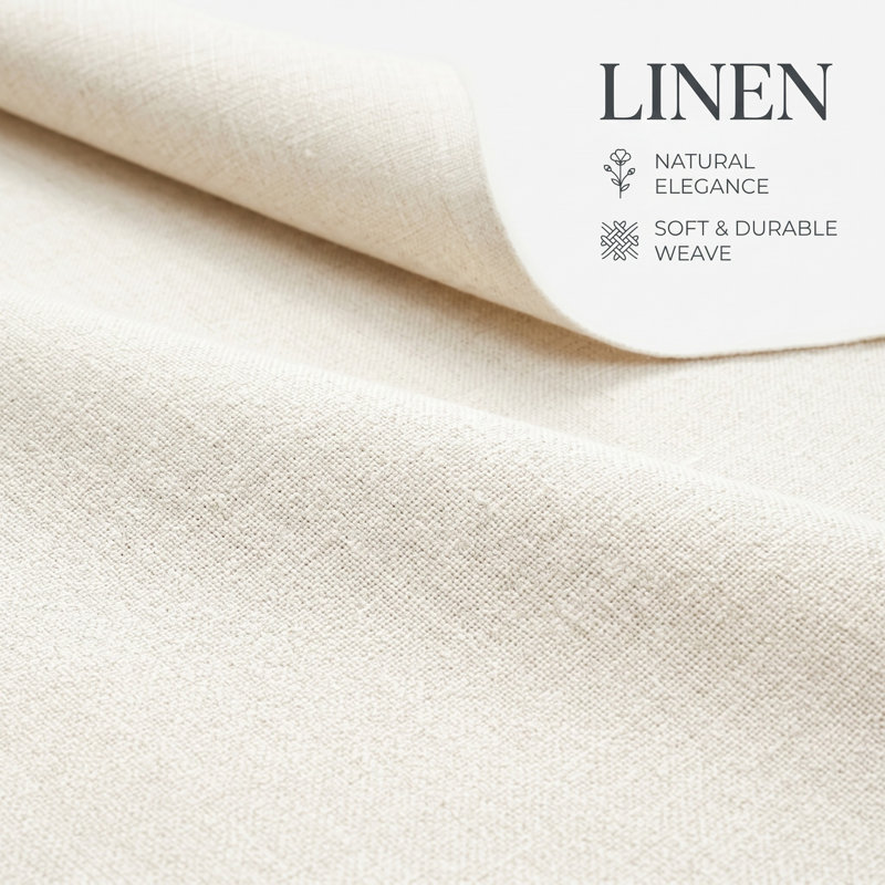 Canapé rembourré à deux places Michala, Polyester crème, H 31,5 po x l 64,17 po x P 30,7 po