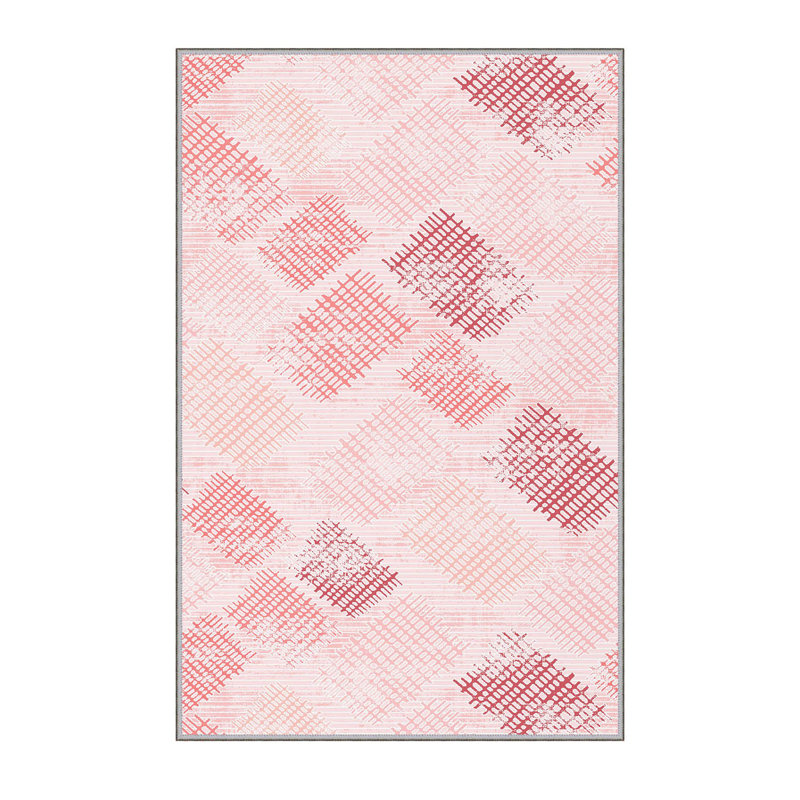 Premium Hall Carpet, 100% Polyester, 39.4 x 59.1 inches | 8 mm Pile Height, 650 g/m² | Antibacterial, Non-Slip PVC Felt Dot Underside, Machine Washable | 3D Digital Print, Durable & Stylish for Home Decor
