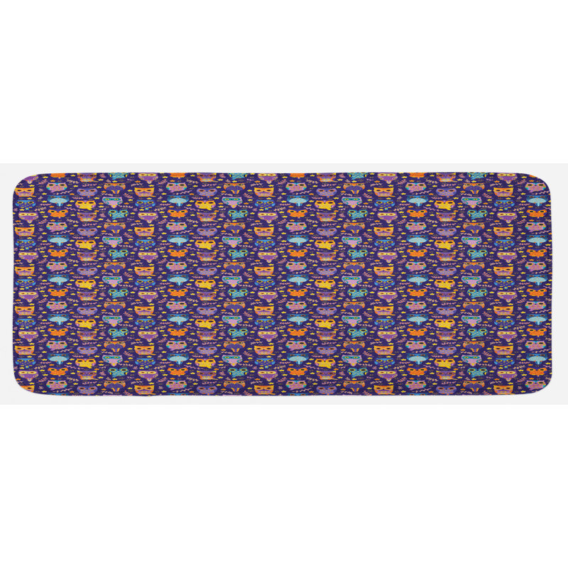Tapis de cuisine Owls