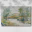 Trees on the Creek I - Toile tendue avec châssis-1296550762
