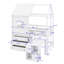 Lit mezzanine simple avec tiroirs Magrans Kids-360645857