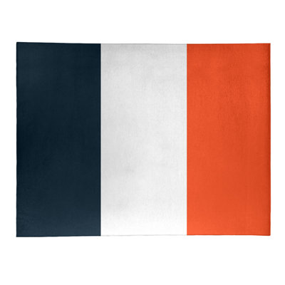 Tapis de zone en poly retour à rayures de football chicago