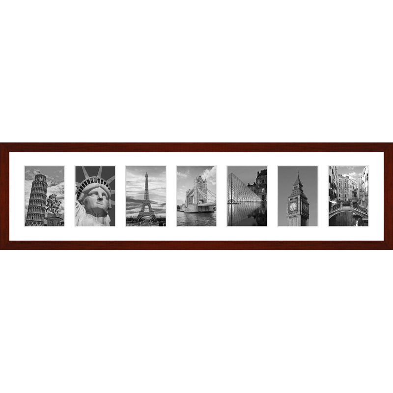 Ablie Collage Picture Frame, Dark Brown